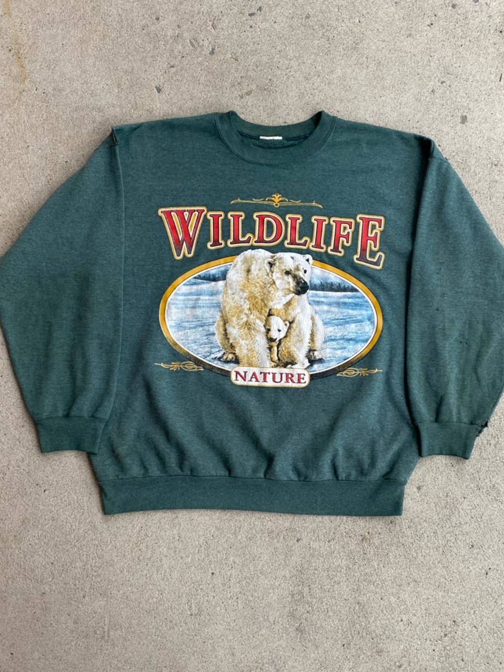 90s Vintage Wildlife Nature Crewneck